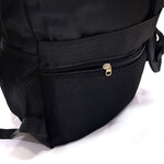 Mochila Flb Portanotebook Pin Rojo 18 2988 Negra Imperm.
